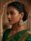 Antique Kundan Drop Earrings – SP 150