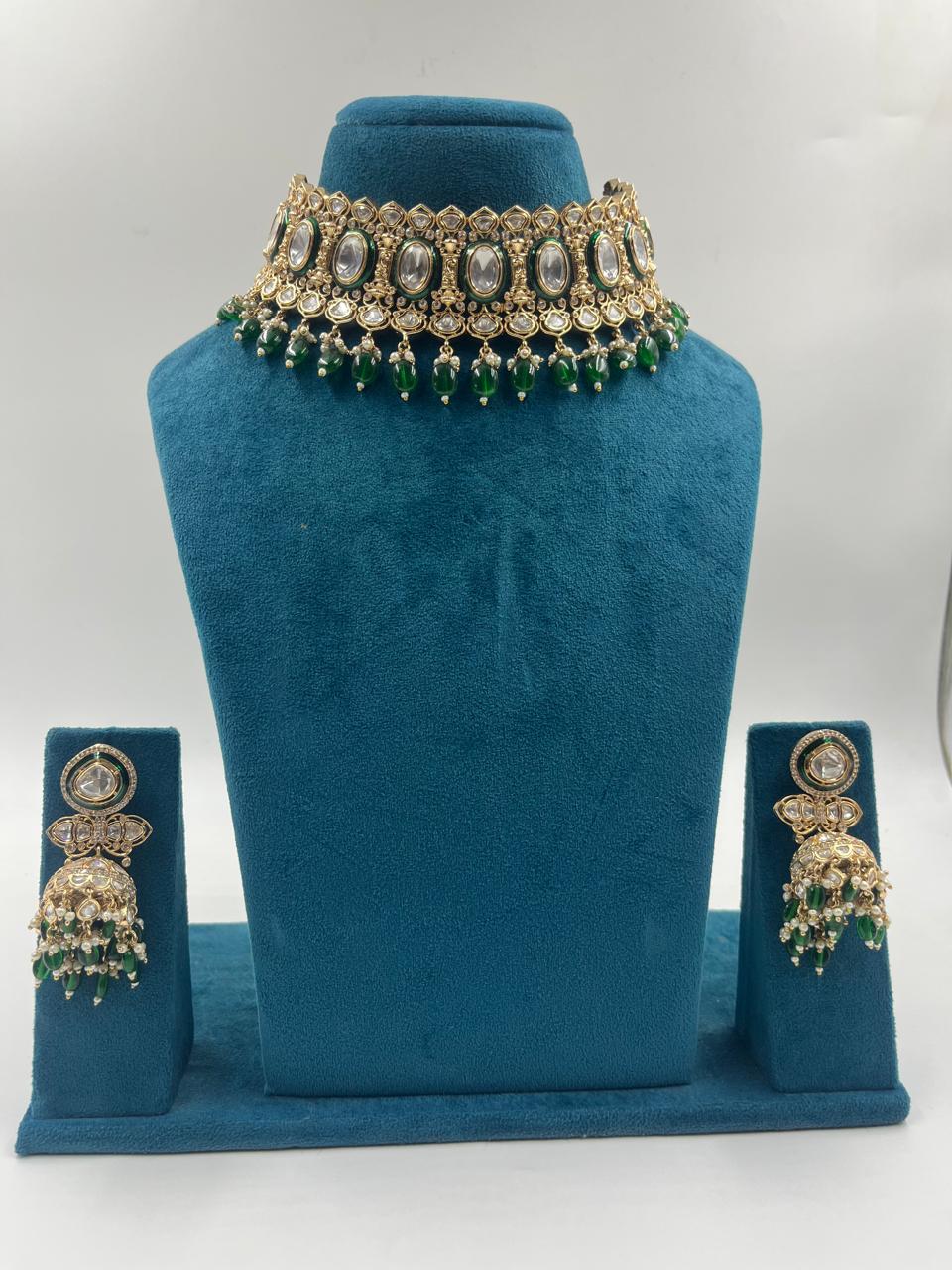 Polki Kundan Set
