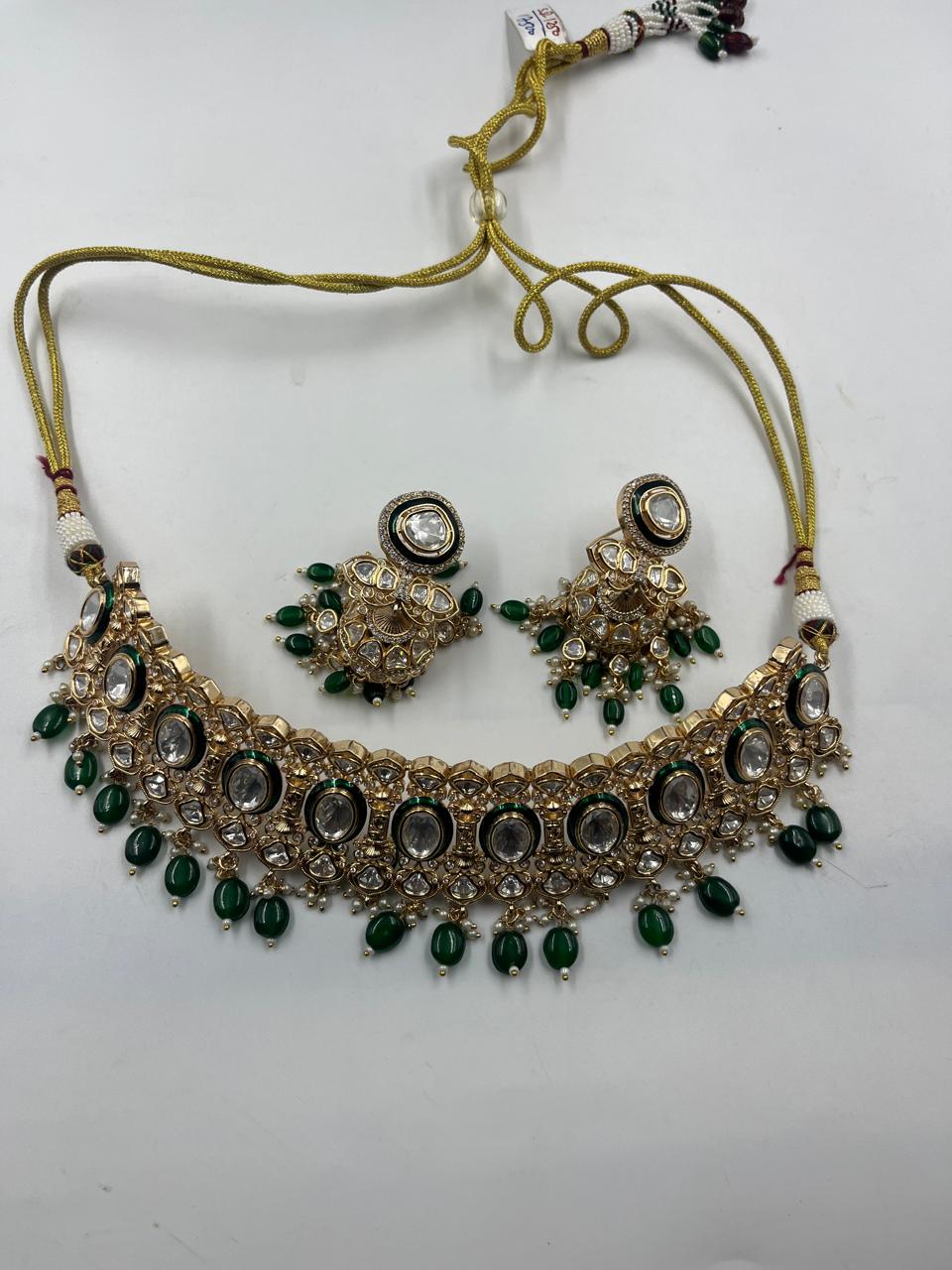 Polki Kundan Set