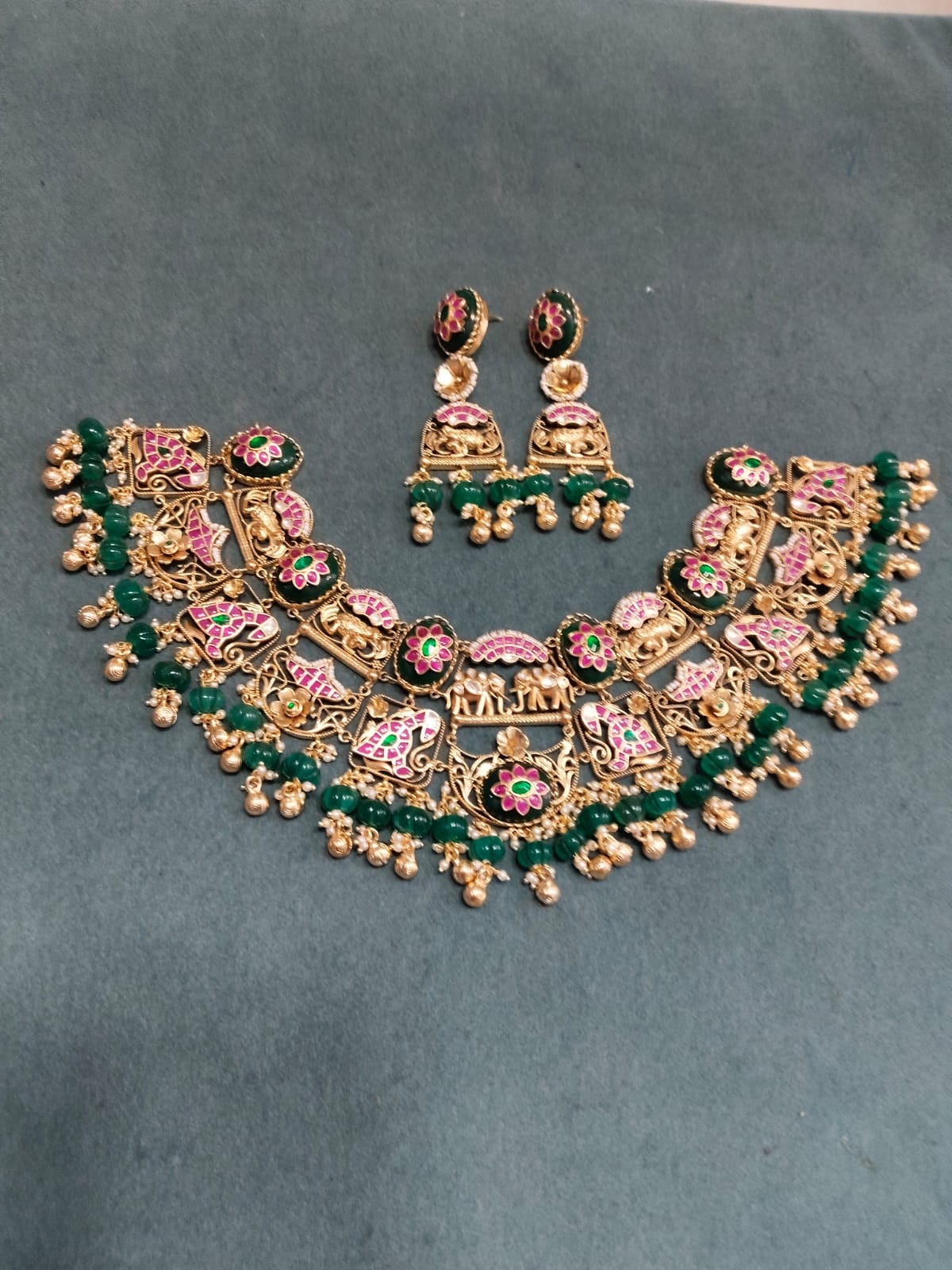haritage kundan necklace